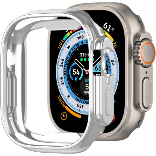 Συμβατό με το XiHAMA Apple Watch Θήκη προφυλακτήρα 38 χιλιοστών – Μαλακή TPU, λεπτό και