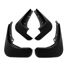 4Pcs Set For Chevrolet Cruze 2009-2014 Mudflaps Accessories, Custom Mud Flaps No Drilling No Tape, Front & Rear Splash Guards-black