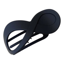 Xinwanna 1/4Pcs Women Hair Clips Women Girls Strong Hold Hair Claw Non-slip Teeth Hair Barrettes Hair Accessories (Black)
