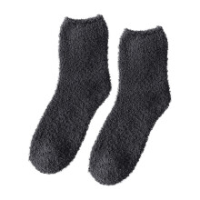 iOPQO Söta strumpor, Presenter för kvinnor, Termosockor för kvinnor, Fluffiga strumpor, Luddiga strumpor för kvinnor, M En storlek
