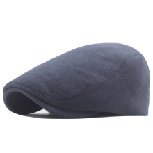 Heren en dames corduroy katoenen gestreepte platte pet, golfpet, driving baret, cabbie pet, newsboy pet.