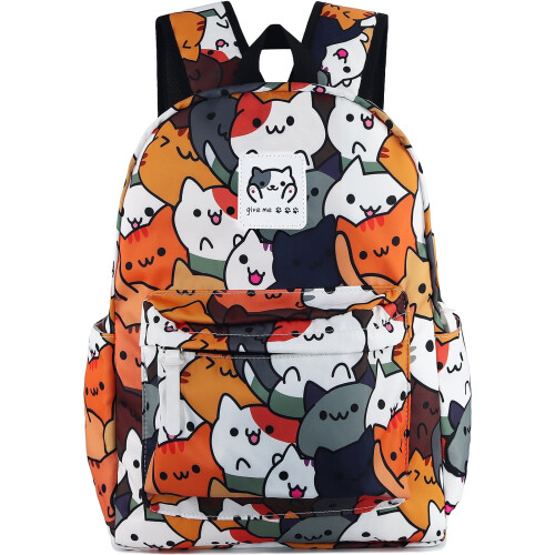 Neko Atsume Anime-laptoprugzak