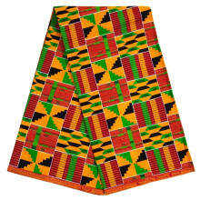 African wax print fabric floral pattern 6 yards