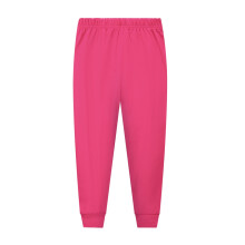AWZXDE Flickors enfärgade, överdimensionerade, löst sittande pyjamasbyxor - Mysiga, bekväma nattbyxor för unga flickor, rosa, 4-5 år