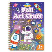 Foil Art Craft for Kids – Christmas & Birthday Gift, Party Favors, Stocking Stuffers, Travel Toys for Ages 4-9