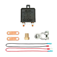 Interruptor isolador de bateria universal DC12V200A para controle remoto de carros, trailers e caminhões, com função antifurto.
