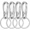 Metal Keychain Key Ring Clip Organizer for Keys 1