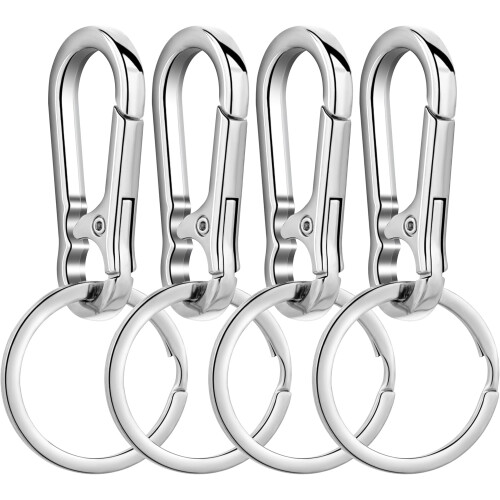 Metal Keychain Key Ring Clip Organizer for Keys