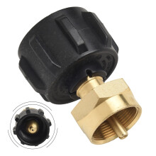 Adaptador de recarga de propano, gas LP, cilindro de 1 lb, acoplador de tanque, botellas, tapa del calentador