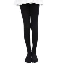 Women's sheer nylon pantyhose black XXL