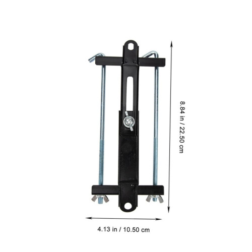 Adjustable Car Battery Hold Down Kit, Secure AntiVibration Mount Bracket for Civic, 2pcs Durable Set 1