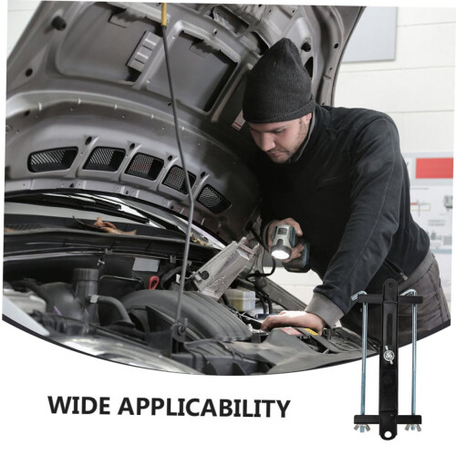 Adjustable Car Battery Hold Down Kit, Secure AntiVibration Mount Bracket for Civic, 2pcs Durable Set 2