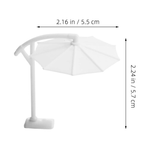 4 Pezzi Mini Ombrellone Per Casa Di Bambola Giardino Terrazza 1