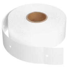 1Rouleau Étiquettes Vêtements Blanches Rigides Pour Créations