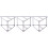 3St Stevige PP Clips Rack Grijs Multifunctionele Kleding Organizer 4