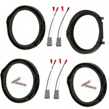 2Pairs 6.5inch Car Speaker Adapter Board and Wiring Harness for for for for Crosstour for Accord