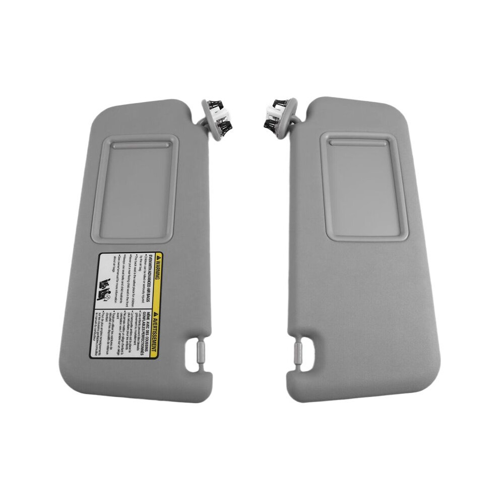 1 Pair Sun Visor Left & Right 74320-42501-B2 74310-42452-B2 For Rav4 2006-2013 Car Accessories Gray 6034214675864