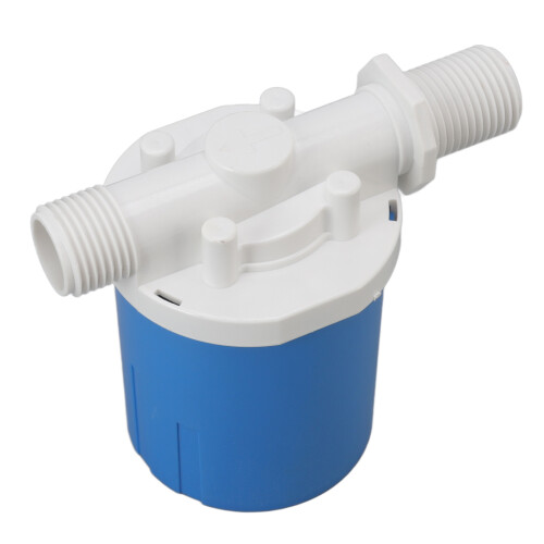 Automatic Float Valve Plastic Compact Leakage Proof Inner Water Level Control Valve for Water Tank G1/2 Built in Side Entry 1
