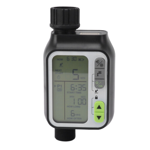 Water Timer Rain Delay Manual Watering Automatic Irrigation Controller System Programmable Sprinkler Timer for Hose 2