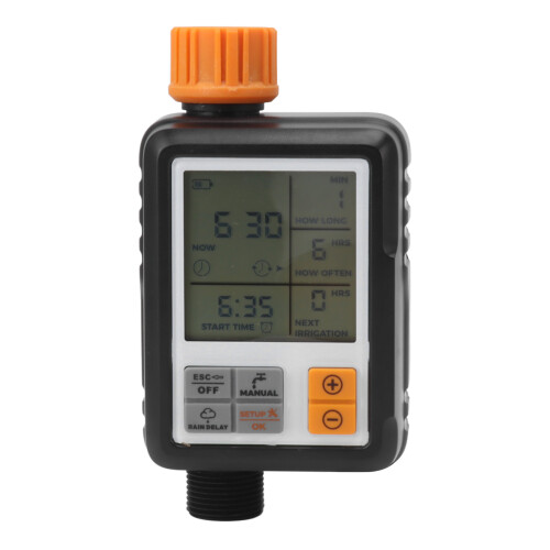 Water Timer Programmable Delay Manual Watering Automatic Irrigation Controller System Sprinkler Timer for Yard Lawn 2