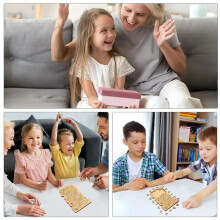 2X Gift Cute Hundred Cat Puzzle Cartoon Wooden Jigsaw Puzzle Funny Animal Puzzle Kids