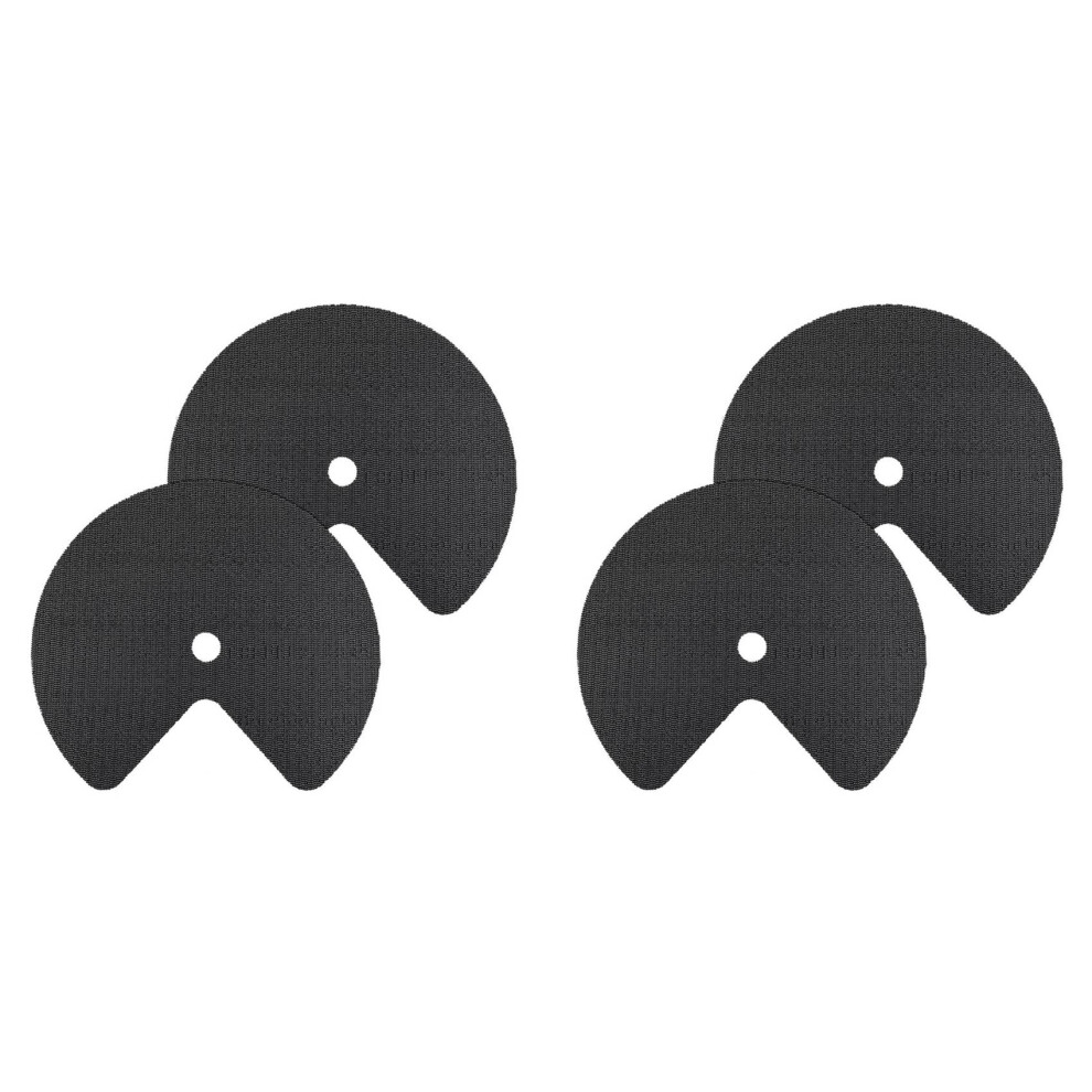 4 Pcs Lazy Shelf Liner Circle Kitchen Liners Non Adhesive Kitchen Cabinet Liners Non Slip Non Skid Fridge Mats 6031542250718