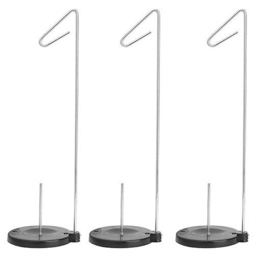 3X Single Cone Spool Stand Alone Cast Iron Thread Stand Thread Holder Fits for Sewing Embroidery, Thread Holder