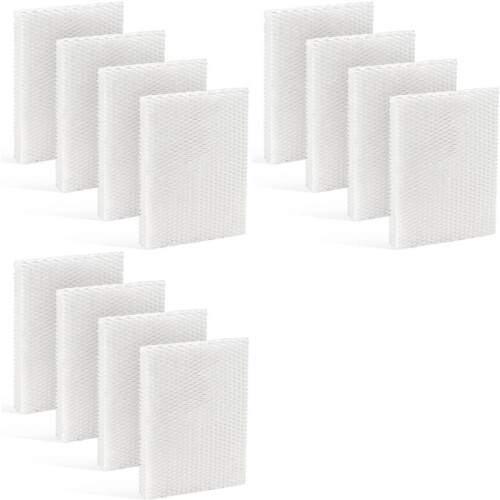 12x MD1-0034 Replacement Humidifier Wick Filter Compatible for Evaporative Humidifier Models Evap40,Evap2,EV100 and More 1
