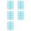 5X Plastic Rectangle 8 Compartments 7 Days Medicine Pill Box 1