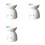 3X Ceramic Crafts Ceramic Hollow-Out Aromatherapy Stove  Candlestick Handmade Style 3 2