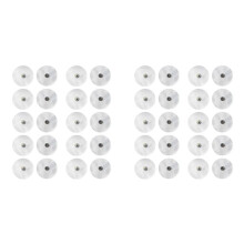 20X Duvet Snaps, Iron  Plastic Clips for Comforter Fasteners, Fits All Quilt Sheets