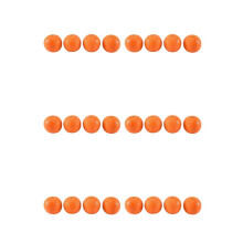 24 Pcs Soft Plastic Simulation Orange Fruit Home Decoration Burgundy