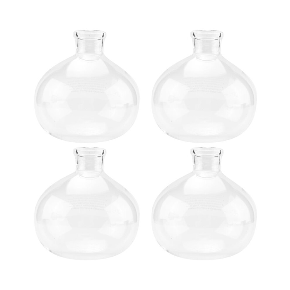 Semoic 4X Coffee Syphon Pot Accessories Tca-3/5Cup High Quality Glass Siphon Vacuum Pot Coffee Maker Parts Replace(D)
