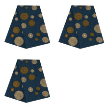 3pcs 6 Yards African Ankara Polyester Wax Prints Fabric African Fabric for Party Dress