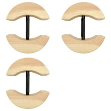 3X Hat Stretcher Wooden Hat Shaper Stretcher Enlarge and Shape Hat Shaping and Fixing Solid Wood Hat Support