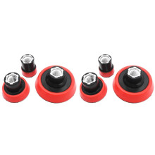 2 Set 1/2/3 Inch Plate Backing Pad Sanding Polishing Pad Holder for Car Wash Care Sponge Pad Backer Disc M14