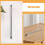 2Pcs Eixo Da Roda Do Lixo: Substituição Com Barras De Metal Resistente 8
