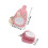 1Sac De Poitrine Rose Polyester Réglable Passage Épaules 2