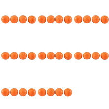 32 Pcs Soft Plastic Simulation Orange Fruit Home Decoration Burgundy