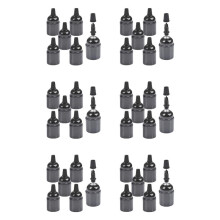 36-Pack Bakelite Lamp Holder E26/ E27 Light Socket Vintage Bulb Socket ES Screw Lampholder for Ceiling/Pendent/Floor