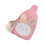 1Sac De Poitrine Rose Polyester Réglable Passage Épaules 11