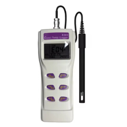 Conductivity Tester Water Quality Tester Temperature Digital Water Conductivity Meter with 99-Point Memory Functi AZ8303
