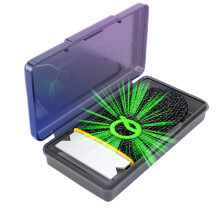 2 Uds., Controlador de Juegos Antisudor, Fundas para Dedos una Prueba, Manga para Pulgares para Juegos, Guantes Luminosos de Alta Sensibilidad