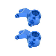1:10 Aluminiumlegierungs-Lenkbecher für RC-Autos, Blau, 2 Stück