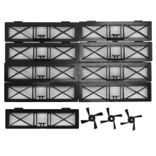 9X Hepa Filter 3X Spazzola Laterale per Botvac D3 D4 D5 D6 D7 D70 D75 D80 D85 Connected Botvac 75E 80 85 Spazzole Filtri Parti