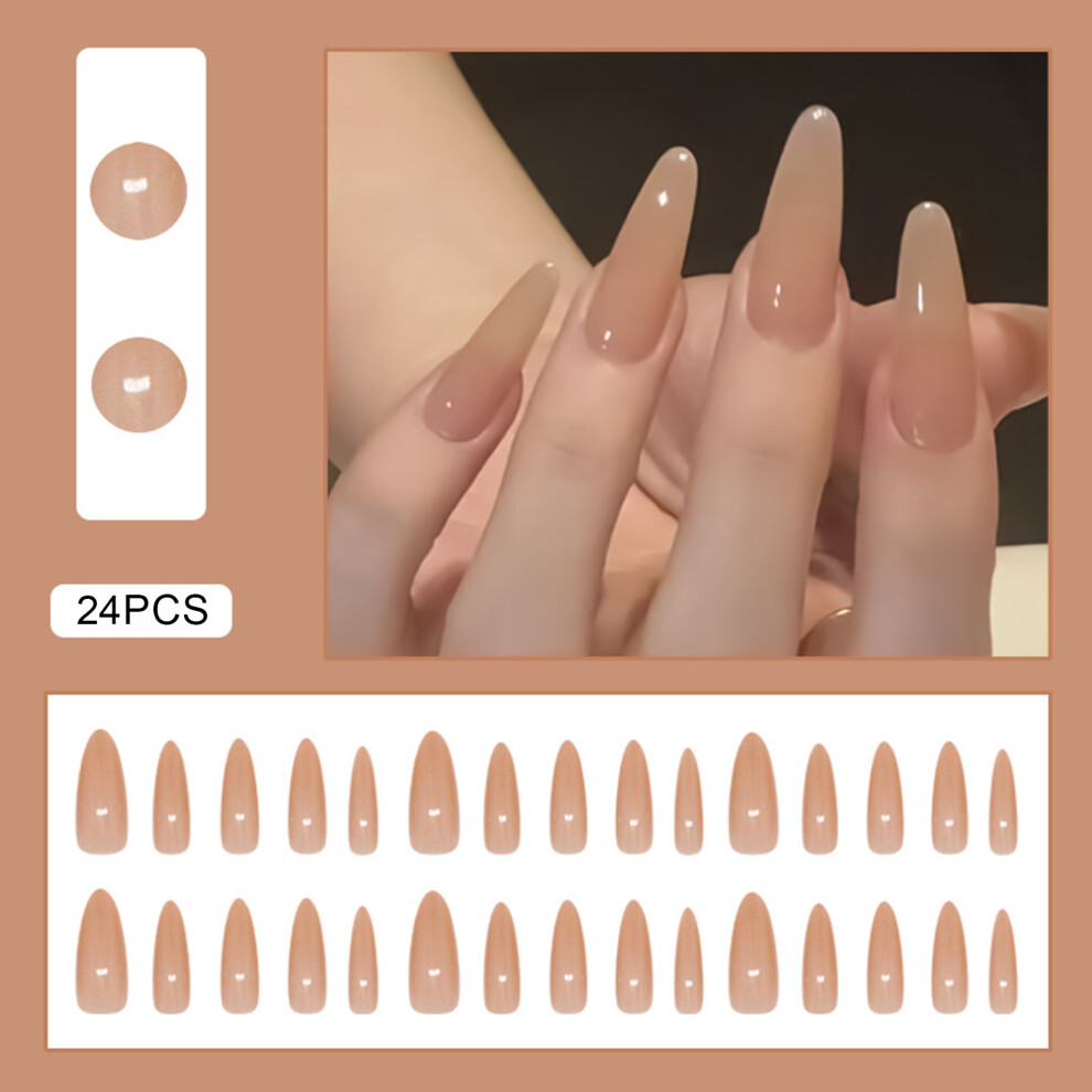 Reach-Tools 30Pcs Glossy Press-On Nails For Manicure Lovers