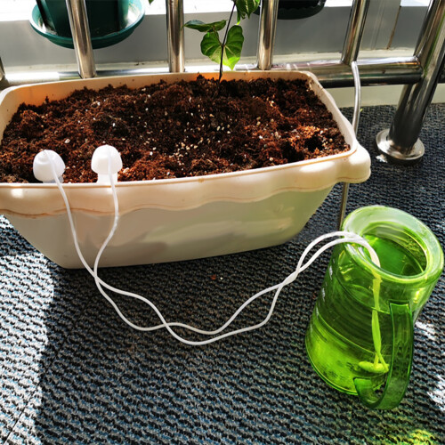 2Pcs Automatic Watering Devices Self Drip Irrigation Set Plant Watering Tools 1