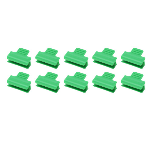 Conjunto de 100 Presilhas de Plástico Resistentes e Versáteis para Telhas de Proteção em Estufas e Galpões de Jardim, 11mm/0,43 polegadas 1