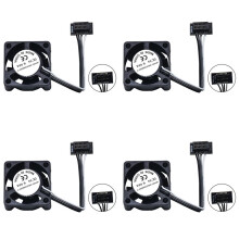 4X 3D Printer Hotend Cooling Fan Cooling Fan PWM Temperature Control for P1S P1P