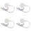 4X Wood Panel LED Touch Sensor Dimmer  Hidden  Touch  for LED Strip White 1